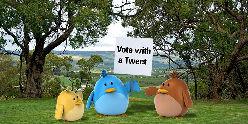 Vote with a Tweet